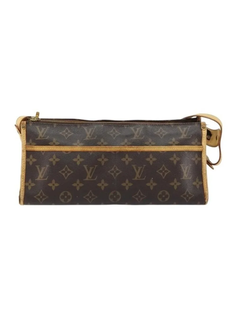 Authentic LOUIS VUITTON Monogram Popincourt Long Shoulder Bag M40008 LV